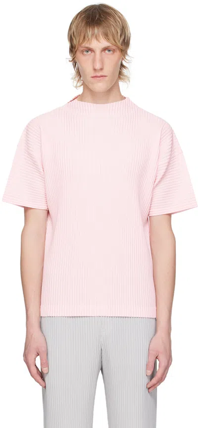 Issey Miyake Pink Monthly Color May T-shirt In 21-light Pink