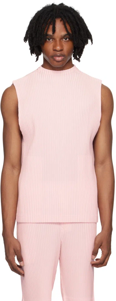 Issey Miyake Pink Monthly Color May Tank Top In 21-light Pink