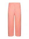 Issey Miyake Pink Pleated Fabric Mc April Trousers