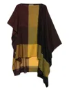 Issey Miyake Checked Cardigan