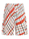Issey Miyake White Multicolor Shorts