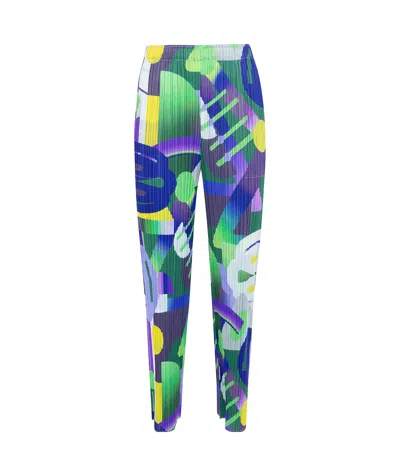 Issey Miyake 'playground' Trousers In Purple