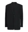 Issey Miyake Pleated Blazer In Black