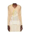 Issey Miyake Yellow Monthly Colors March Cardigan In Nude