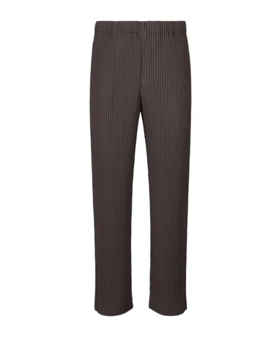 Issey Miyake Pleated Casual Pants In Black
