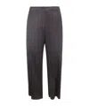 Issey Miyake Pleated Casual Pants In Black