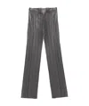 Issey Miyake Monthly Colors March Plissé Trousers In Black