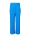 Issey Miyake Pleated Casual Pants In Blue