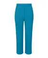 Issey Miyake Pleated Casual Pants In Blue