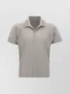Issey Miyake Short-sleeved Polo Neck T-shirt