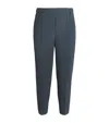 Issey Miyake Pleated Compleat Straight Trousers In Blue