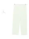 Issey Miyake Pleated Cropped Trousers