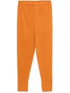 Issey Miyake Orange Monthly Colors April Trousers In Orange