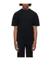 Issey Miyake Pleated Detail T-shirt In Black