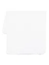 Issey Miyake Pleated-edge Scarf In White
