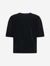 Issey Miyake Pleated Detail T-shirt In Black