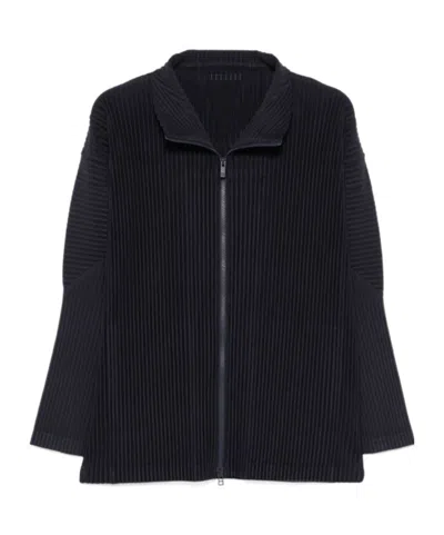 ISSEY MIYAKE HOMME PLISSÉ ISSEY MIYAKE PLEATED ZIPPED JACKET