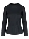 Issey Miyake New Colorful Basics Long-sleeved Top In Black