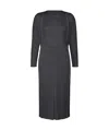 Issey Miyake Monthly Colors February Midi Dress In Black