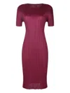 Issey Miyake Pleated Midi Dress