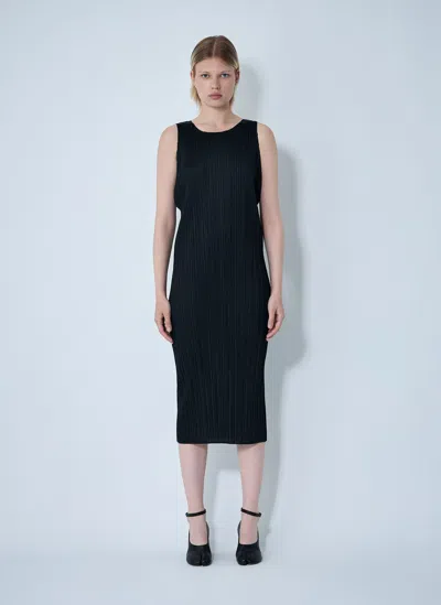 Issey Miyake Pleated Midi Dress