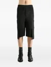Issey Miyake Pleated Multi-pocket Trousers In Black