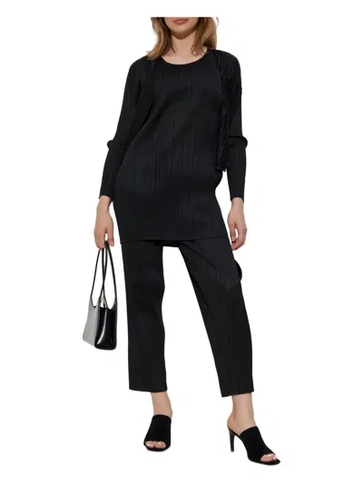 ISSEY MIYAKE PLEATED OPEN-FRONT CARDIGAN