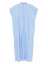Issey Miyake Pleated Oversized Coat