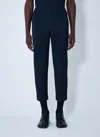 Issey Miyake Pleated Pants In Blue