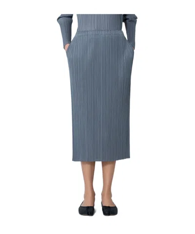ISSEY MIYAKE PLEATED POCKET MIDI SKIRT