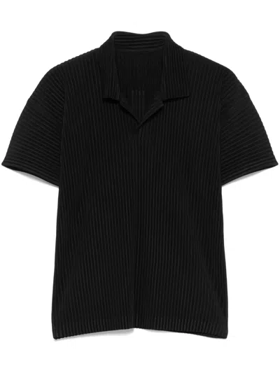 ISSEY MIYAKE PLEATED POLO SHIRT