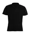 Issey Miyake Black Basics Polo Shirt In Black