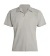 Issey Miyake Short-sleeved Polo Neck T-shirt In Grey
