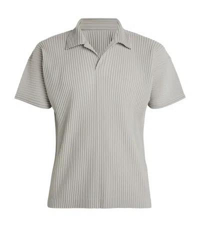 ISSEY MIYAKE PLEATED POLO SHIRT