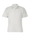 Issey Miyake Short-sleeved Polo Neck T-shirt In White