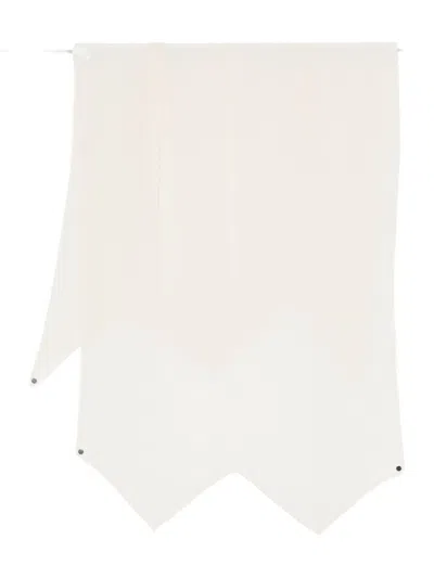 Issey Miyake Pleated Scarf In Neutral