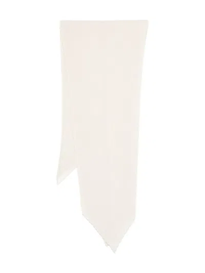 Issey Miyake Pleated Scarf In Neutral