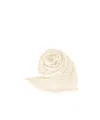Issey Miyake Pleated Shawl In White