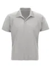Issey Miyake Polo In Poliestere Ghiaccio   Uomo