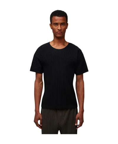 ISSEY MIYAKE HOMME PLISSÉ ISSEY MIYAKE MC MAY DROP SHOULDER PLEATED T-SHIRT