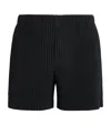 Issey Miyake Black Monthly Colors July Shorts In Black
