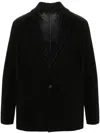 Issey Miyake Plissé Notched Blazer - Men's - Polyester In Black