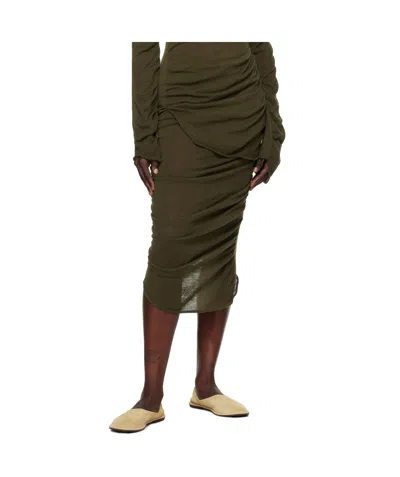 ISSEY MIYAKE AMBIGUOUS MIDI SKIRT