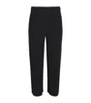 Issey Miyake Pleated Tapered Fit Casual Pants With Elastic Waistband In Black