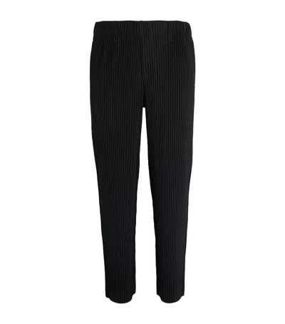 ISSEY MIYAKE PLEATED STRAIGHT TROUSERS