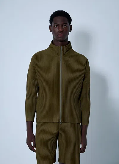 ISSEY MIYAKE PLEATED SWEATSHIRT
