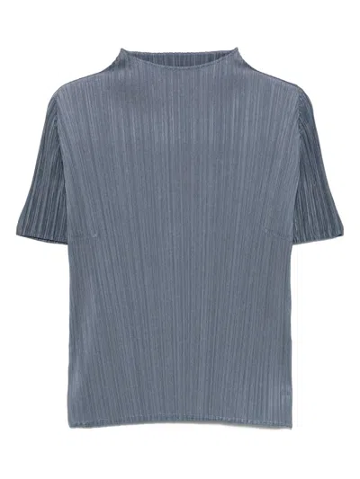 ISSEY MIYAKE PLEATED T-SHIRT - WOMEN'S - POLYESTER