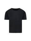 Issey Miyake Black Basics T-shirt In Black