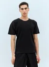 Issey Miyake Black Basics T-shirt In Black