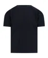 Issey Miyake Textured Pleated T-shirt With Classic Crewneck In Black